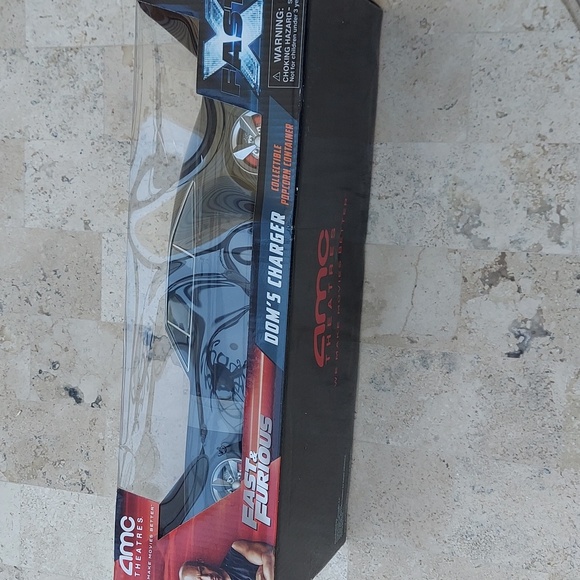 Amc theaters collectable popcorn container. Fast X does charger, dated 2022 - Picture 2 of 6
